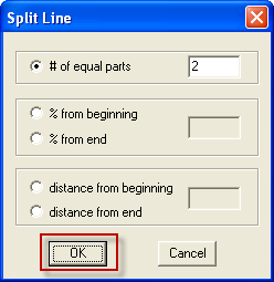 split line