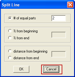 # split line