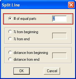 split line